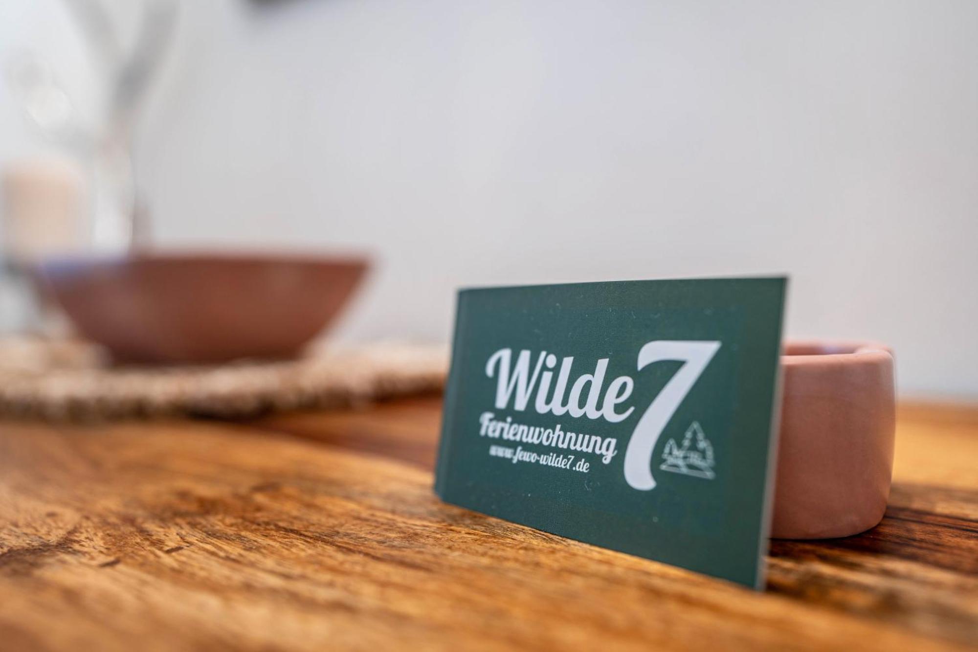 Ferienwohnung Wilde7 Зеебах Экстерьер фото